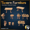 Tavern Furniture - Tables & Chairs (World Forge Miniatures)