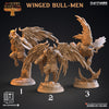 Winged Bull-men (Clay Cyanide)