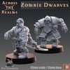 Zombie-Zwerge / Zombie Dwarves (2 Miniaturen)