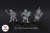 Orks mit Schild (Medbury) / Orc Warriors or Rabbles with shields