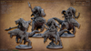 Brute Wyvern Riders (4 Miniaturen) (Artisan Guild)