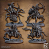 Giant Spider Riders (4 Miniaturen) (Artisan Guild)