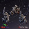 Mutantenkult Biker-Squad (3 Miniaturen)