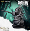 Swamp Goblins Frog Riders with sticks - Highlands Miniatures (5 Modelle)