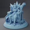 Orc Queen - Throned - 75mm Collector Scale
