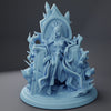 Elmyth, Genasi Queen - Throned - 75mm Collector Scale