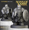 Dwarf Huscarls Unit - Highlands Miniatures (10 Modelle)