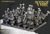 Dwarf Kingsguard Unit - Highlands Miniatures (10 Modelle)