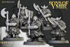 Dwarfs Warriors Two Handed Unit - Highlands Miniatures (5 Modelle)