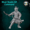 River Realm: Elf Command (3 Miniaturen)