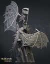 Ezekiel, Lord Necromancer on Flying Monster - Highlands Miniatures