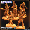 NATIVE WARRIORS - SET 1 (5 Modelle)