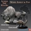 Warg adult & pup